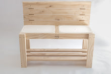 Load image into Gallery viewer, handmade wooden sensory play table Australia mud kitchen