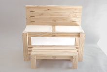 Load image into Gallery viewer, handmade wooden sensory play table mud kitchen Australia