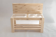 Load image into Gallery viewer, handmade wooden sensory play table mud kitchen Australia