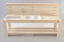 Load image into Gallery viewer, Large Sensory Mud Kitchen - 3 tub