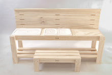 Load image into Gallery viewer, Large Sensory Mud Kitchen - 3 tub