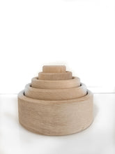 Load image into Gallery viewer, Stacking/Nesting bowls - Set of 5 (Assorted Colours)