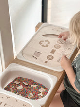 Load image into Gallery viewer, Garbage Truck & Wheelie Bin Inserts + Tokens