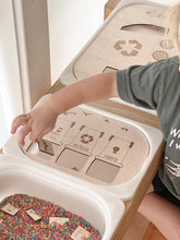 Load image into Gallery viewer, Garbage Truck & Wheelie Bin Inserts + Tokens