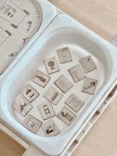 Load image into Gallery viewer, Garbage Truck & Wheelie Bin Inserts + Tokens