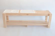 Load image into Gallery viewer, handmade wooden sensory play table Australia mud kitchen water play