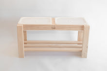 Load image into Gallery viewer, handmade wooden sensory play table Australia mud kitchen water play