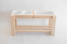 Load image into Gallery viewer, handmade wooden sensory play table Australia mud kitchen water play