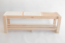 Load image into Gallery viewer, handmade wooden sensory play table Australia mud kitchen water play