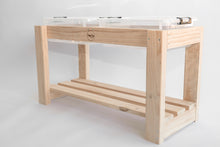 Load image into Gallery viewer, handmade wooden sensory play table Australia mud kitchen water play