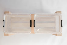 Load image into Gallery viewer, handmade wooden sensory play table Australia mud kitchen water play