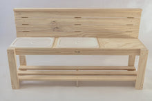 Load image into Gallery viewer, handmade wooden sensory play table Australia mud kitchen