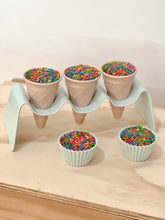 Load image into Gallery viewer, Wheat Straw Ice-Cream & Cupcake Toy Set - 15 piece *Assorted*