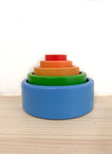 Load image into Gallery viewer, Stacking/Nesting bowls - Set of 5 (Assorted Colours)