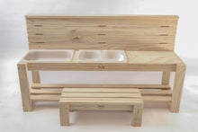Load image into Gallery viewer, Large Sensory Mud Kitchen - 3 Tub
