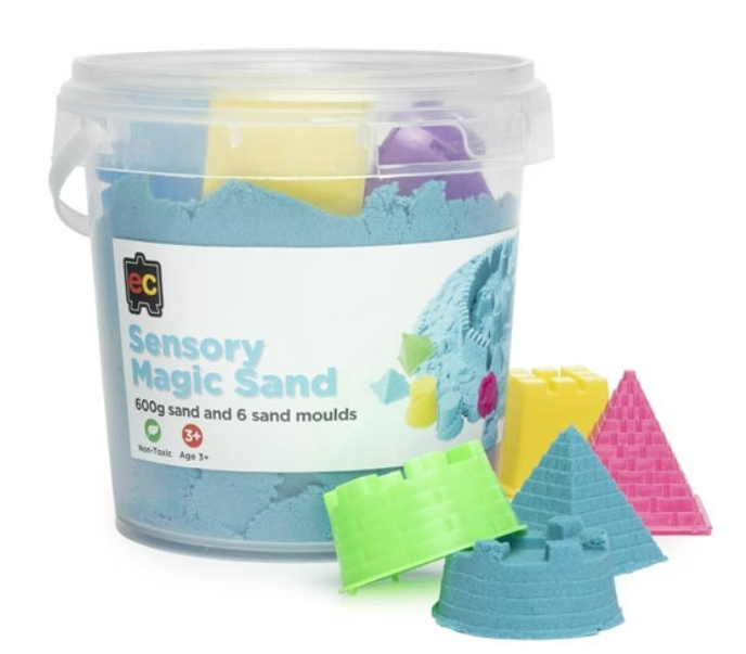 Sensory Magic Sand with Moulds - 600g