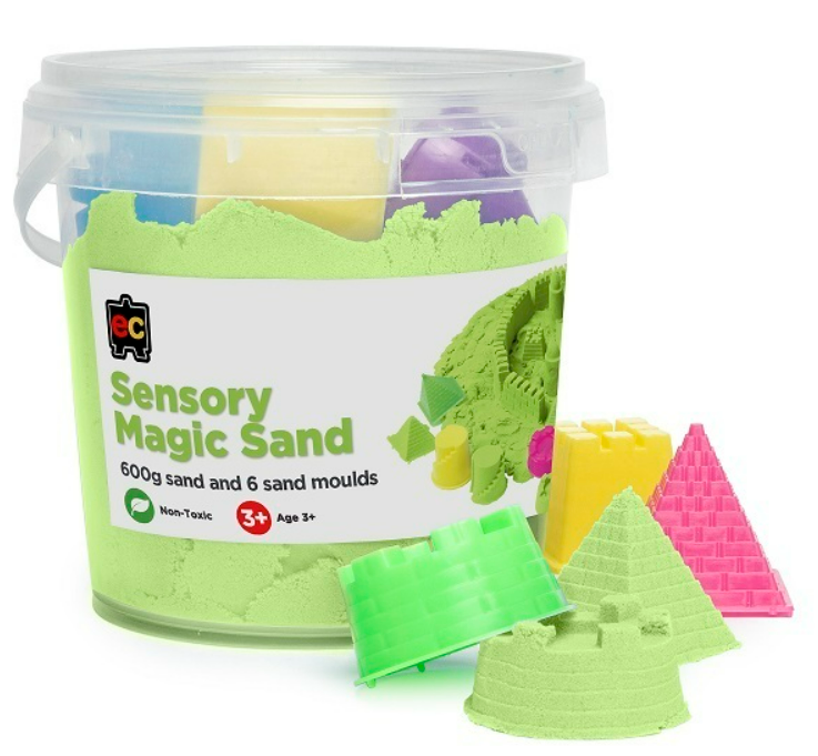 Sensory Magic Sand with Moulds - 600g